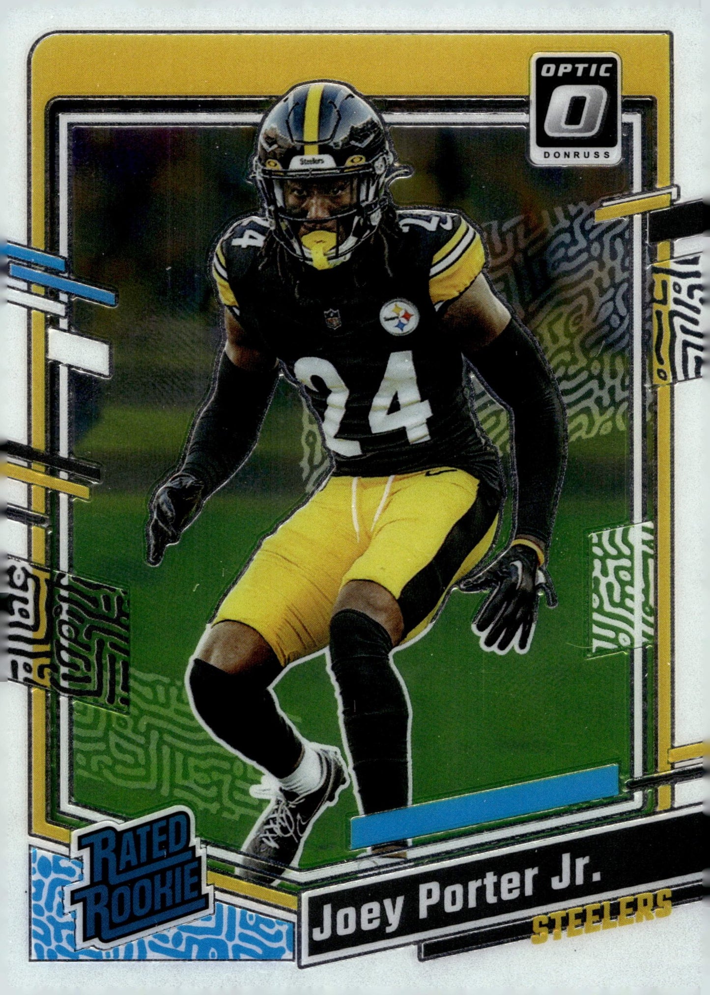 Joey Porter Jr. 2023 Panini Donruss Optic Rated Rookie RC #287 - Collector Store LLC
