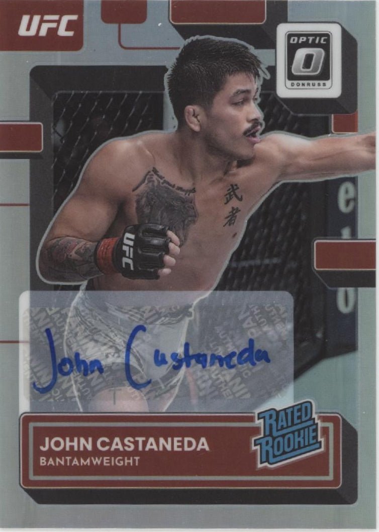 John Castandea 2023 Panini Donruss Optic Rated Rookie Prizm RC Auto #127 - Collector Store LLC