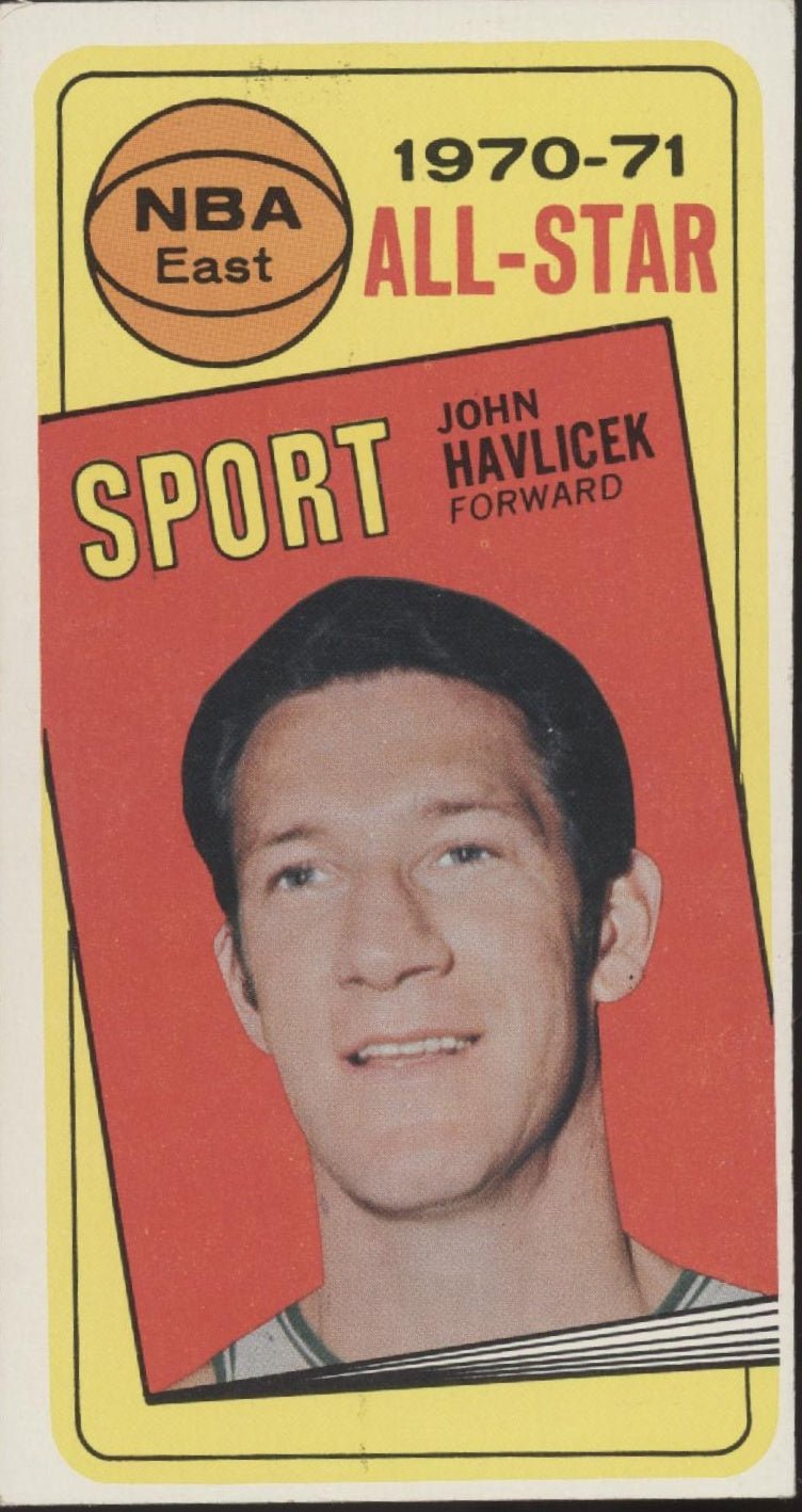 John Havlicek 1970 - 71 Topps Oversized #112 Boston Celtics VG - EX #1 - Collector Store LLC