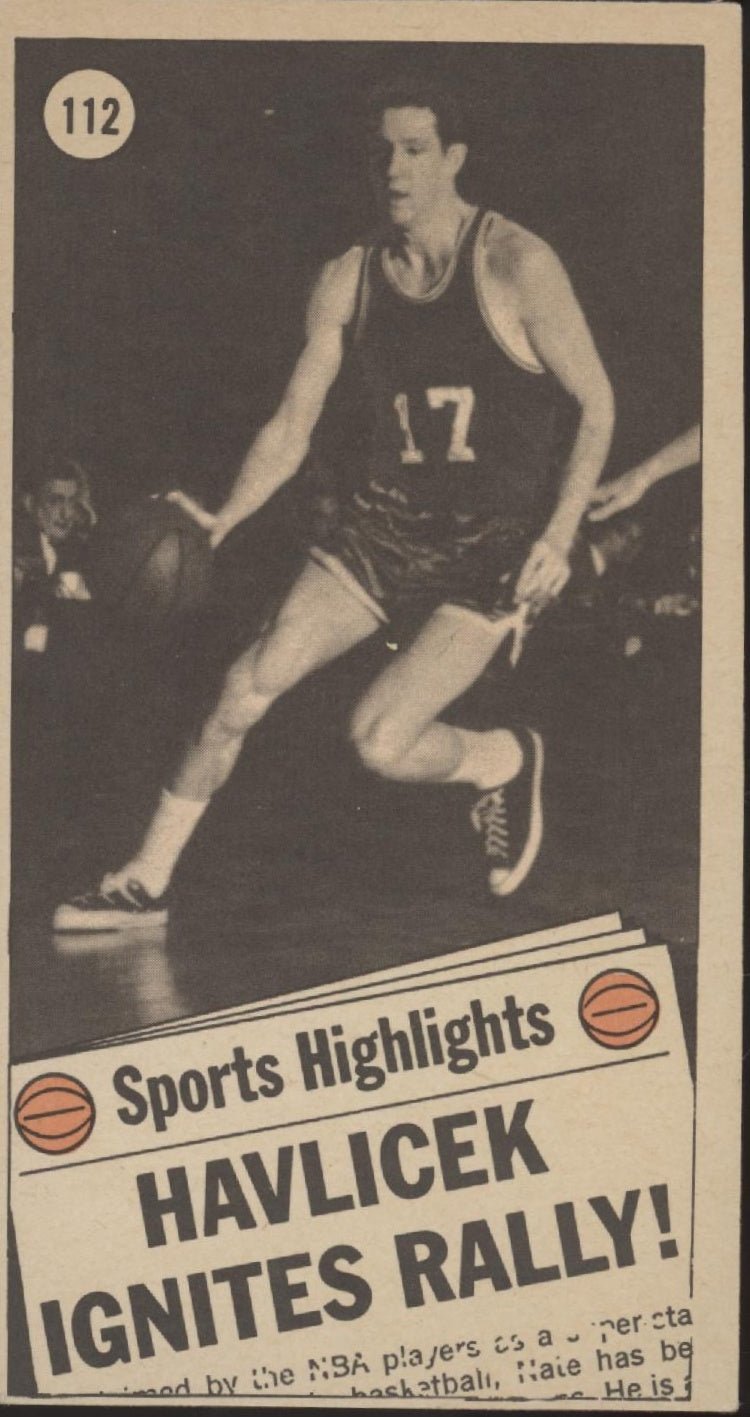 John Havlicek 1970 - 71 Topps Oversized #112 Boston Celtics VG - EX #1 - Collector Store LLC