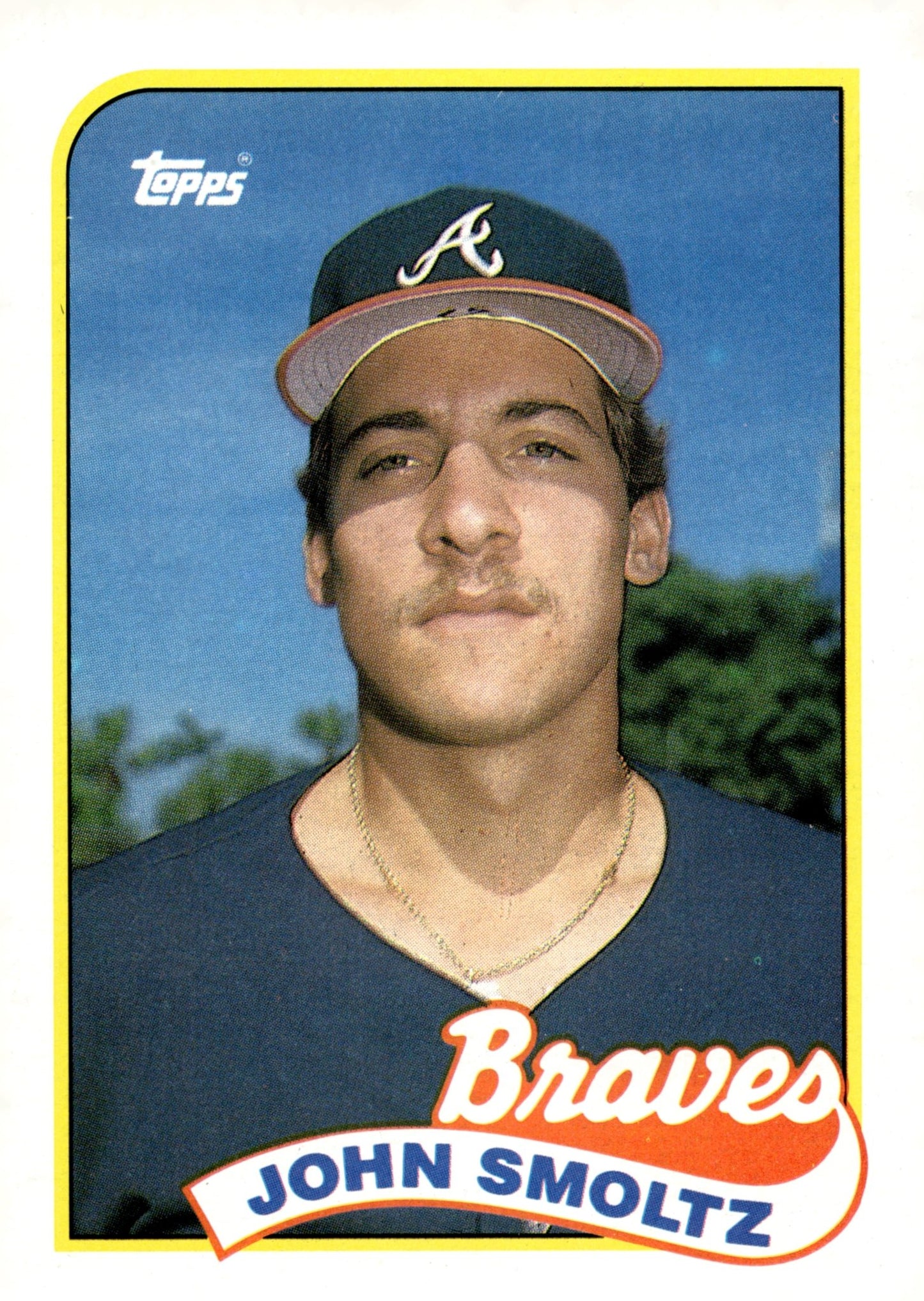 John Smoltz 1989 Topps 382 1 - Collector Store LLC
