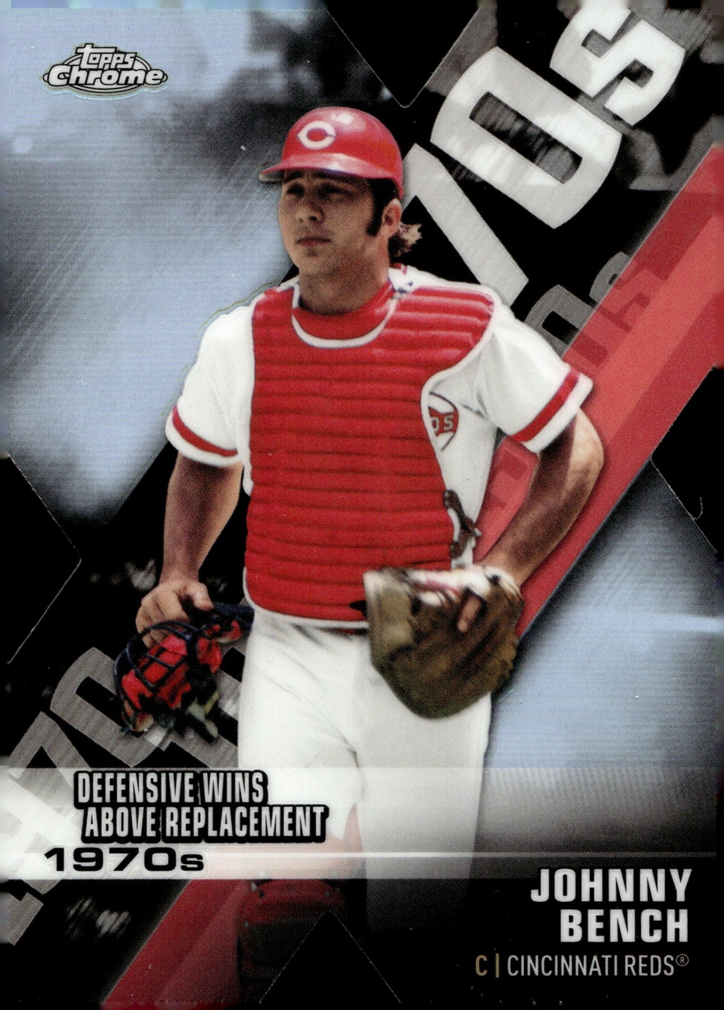 Johnny Bench 2020 Topps Chrome Decade of Excellence Die - Cut Refractor DOD - 6 - Collector Store LLC