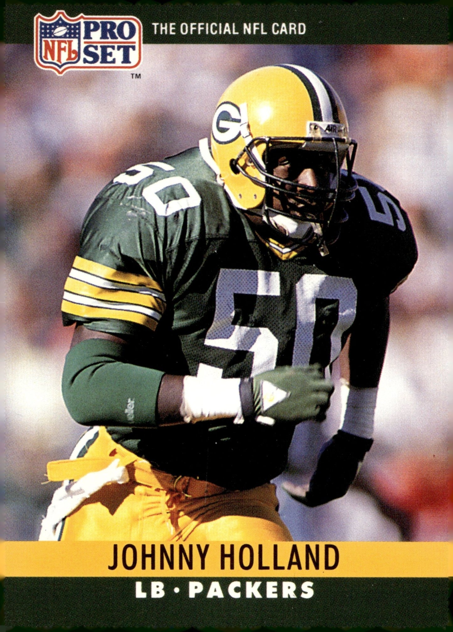 Johnny Holland 1990 Pro Set #110 - Collector Store LLC
