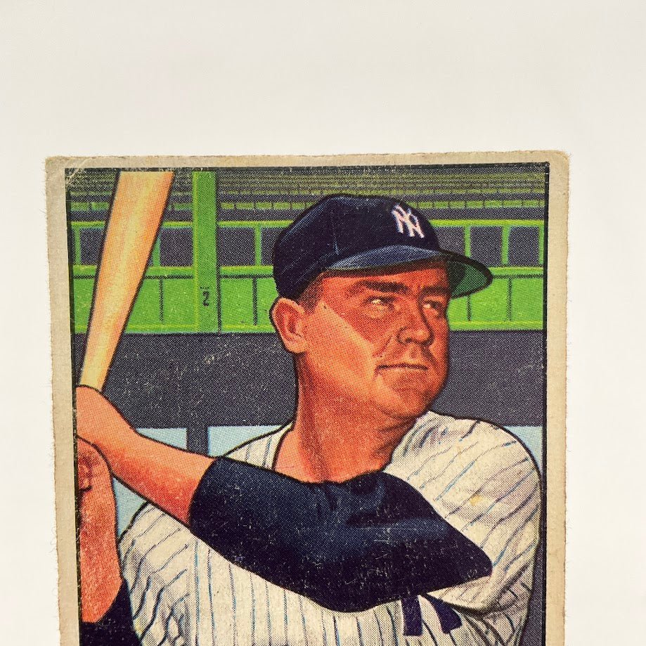 Johnny Mize 1952 Bowman 145 New York Yankees VG - Collector Store LLC