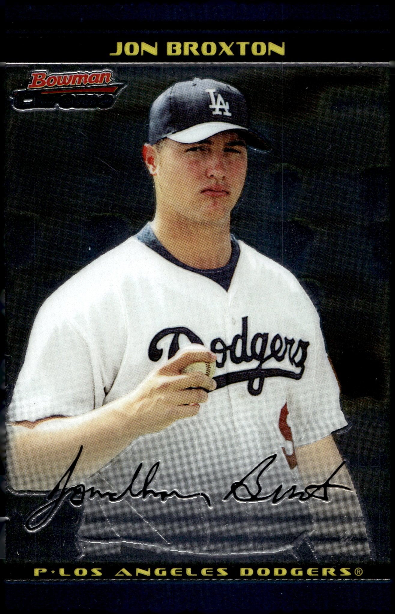 Jon Broxton 2002 Bowman Chrome BDP3 - Collector Store LLC