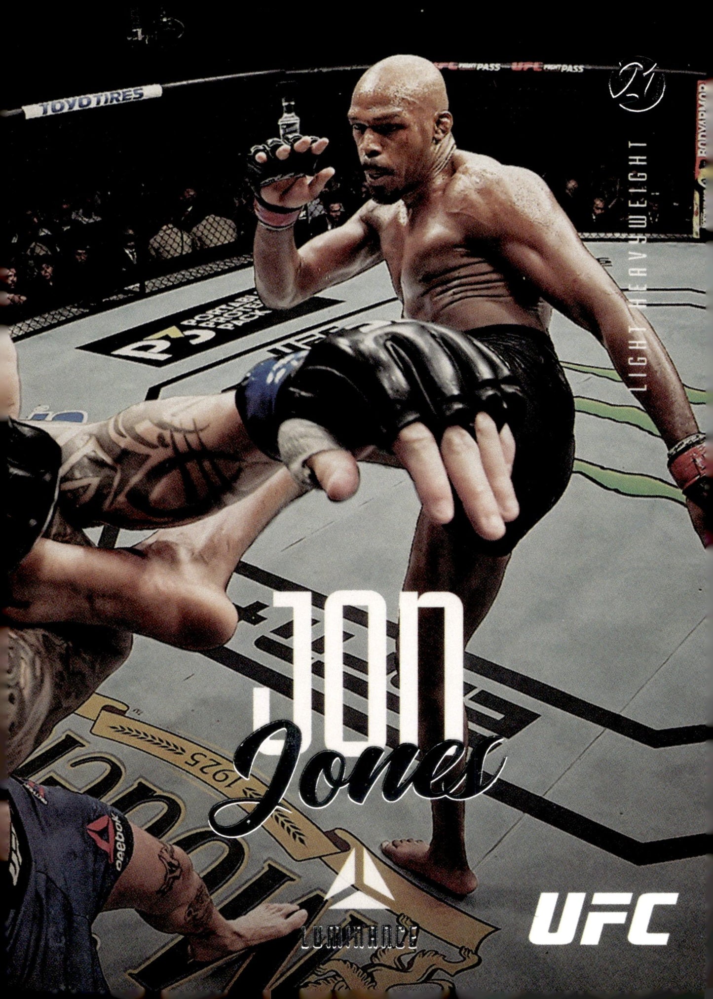 Jon Jones 2021 Panini Chronicles Luminance #57 - Collector Store LLC