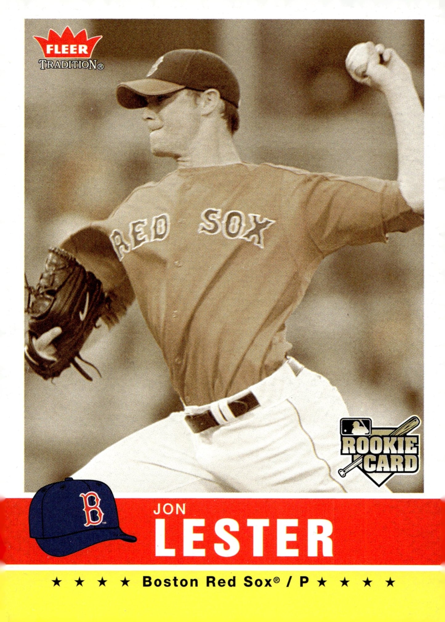 Jon Lester 2006 Fleer Tradition RC #54 - Collector Store LLC