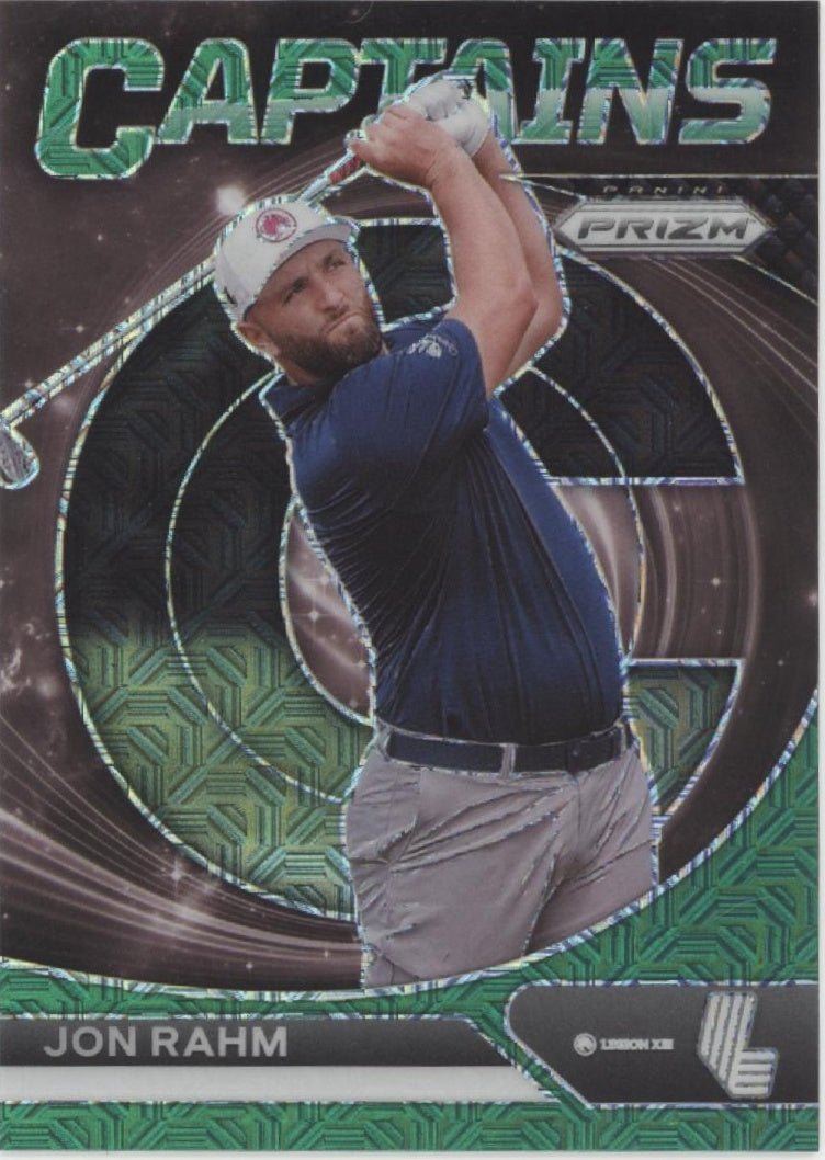 Jon Rahm 2024 Panini Prizm LIV Captains Green Prizm 39/54 #75 - Collector Store LLC