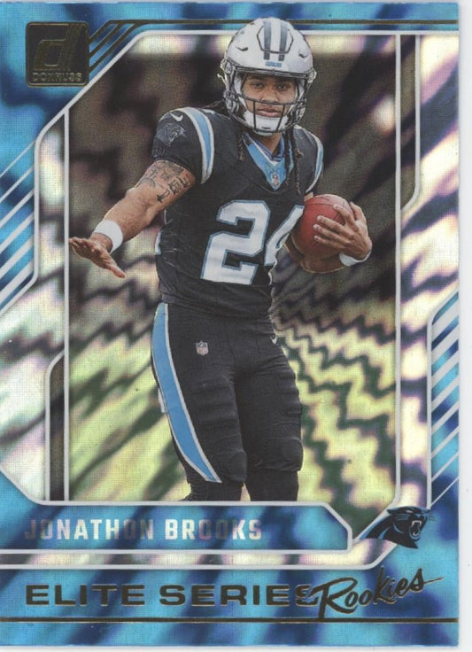 Jonathon Brooks 2024 Panini Donruss Elite Series Rookies RC #1 - Collector Store LLC