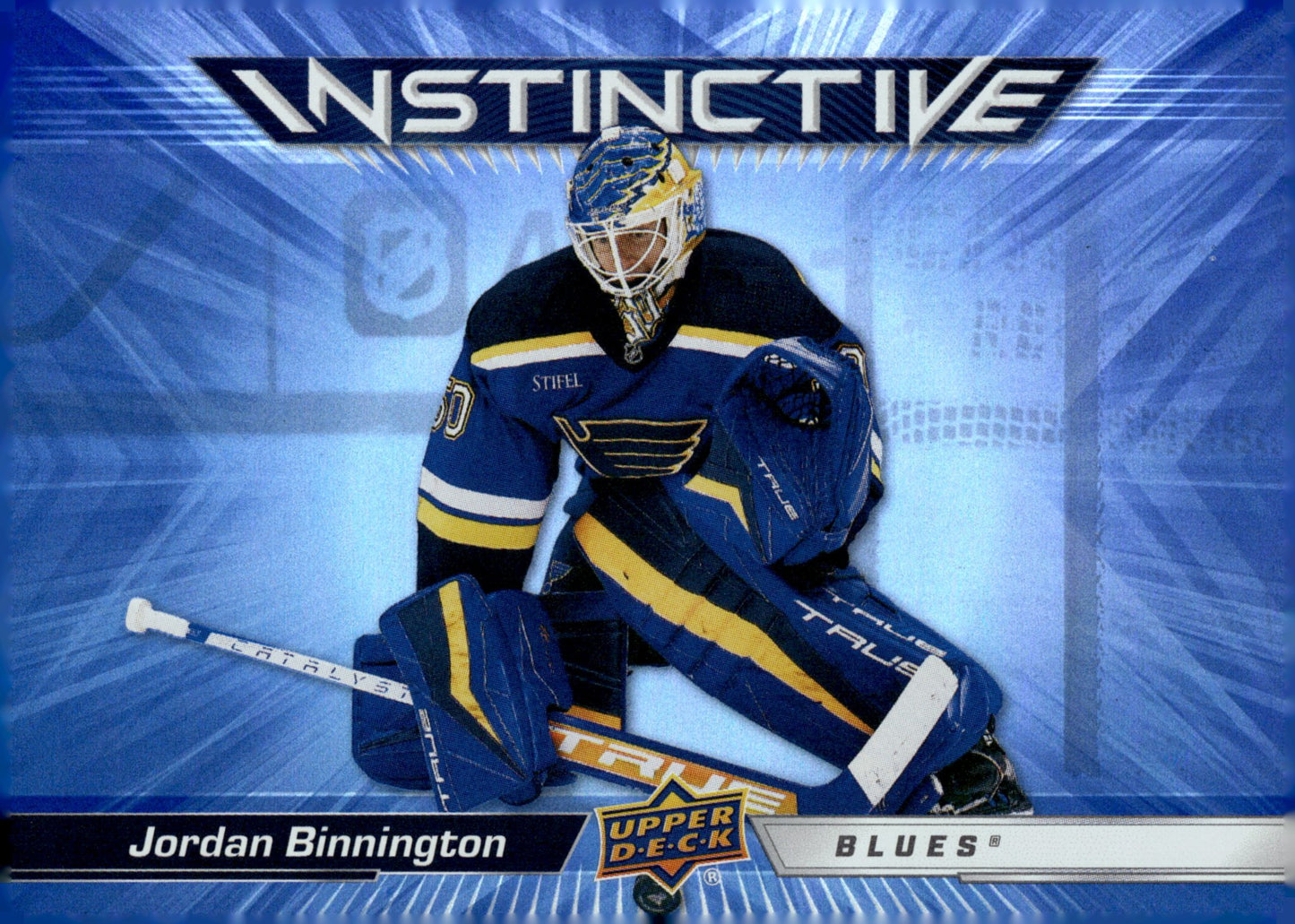 Jordan Binnington 2023 - 24 Upper Deck Series 2 Instinctive #IN - 15 - Collector Store LLC