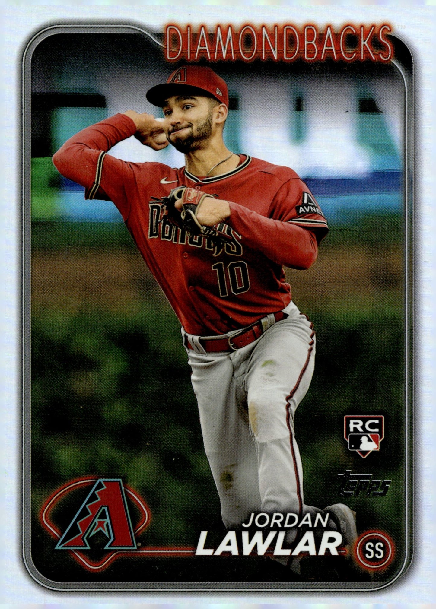 Jordan Lawlar 2024 Topps Series 2 RC 451 - Collector Store LLC
