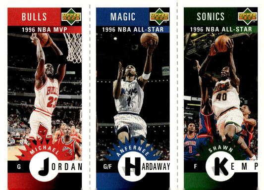 Jordan M11 / Hardaway M60 / Kemp M78 1996 - 97 Upper Deck Collector's Choice #1 - Collector Store LLC
