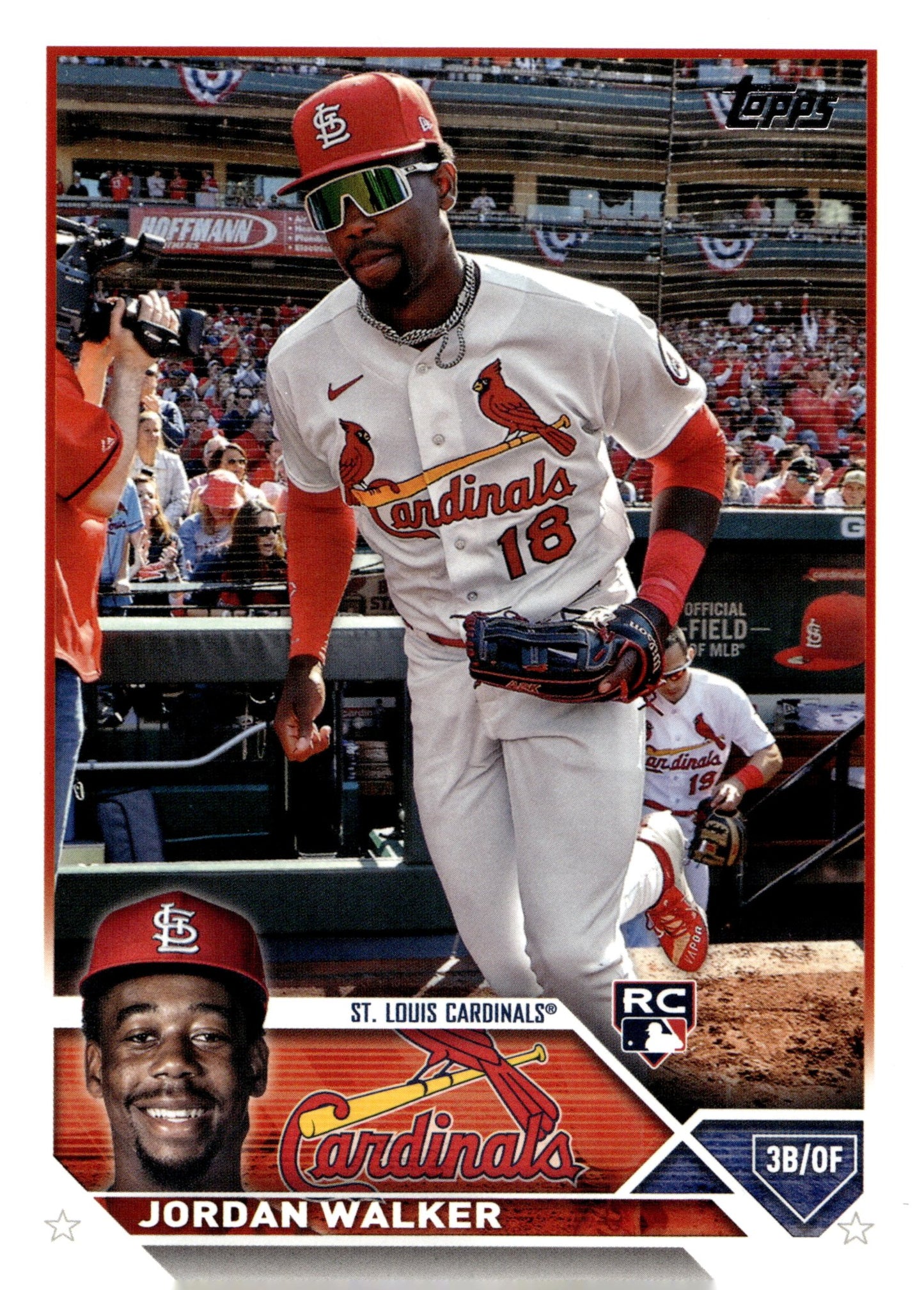 Jordan Walker 2023 Topps Complete Sets RC 344 - Collector Store LLC