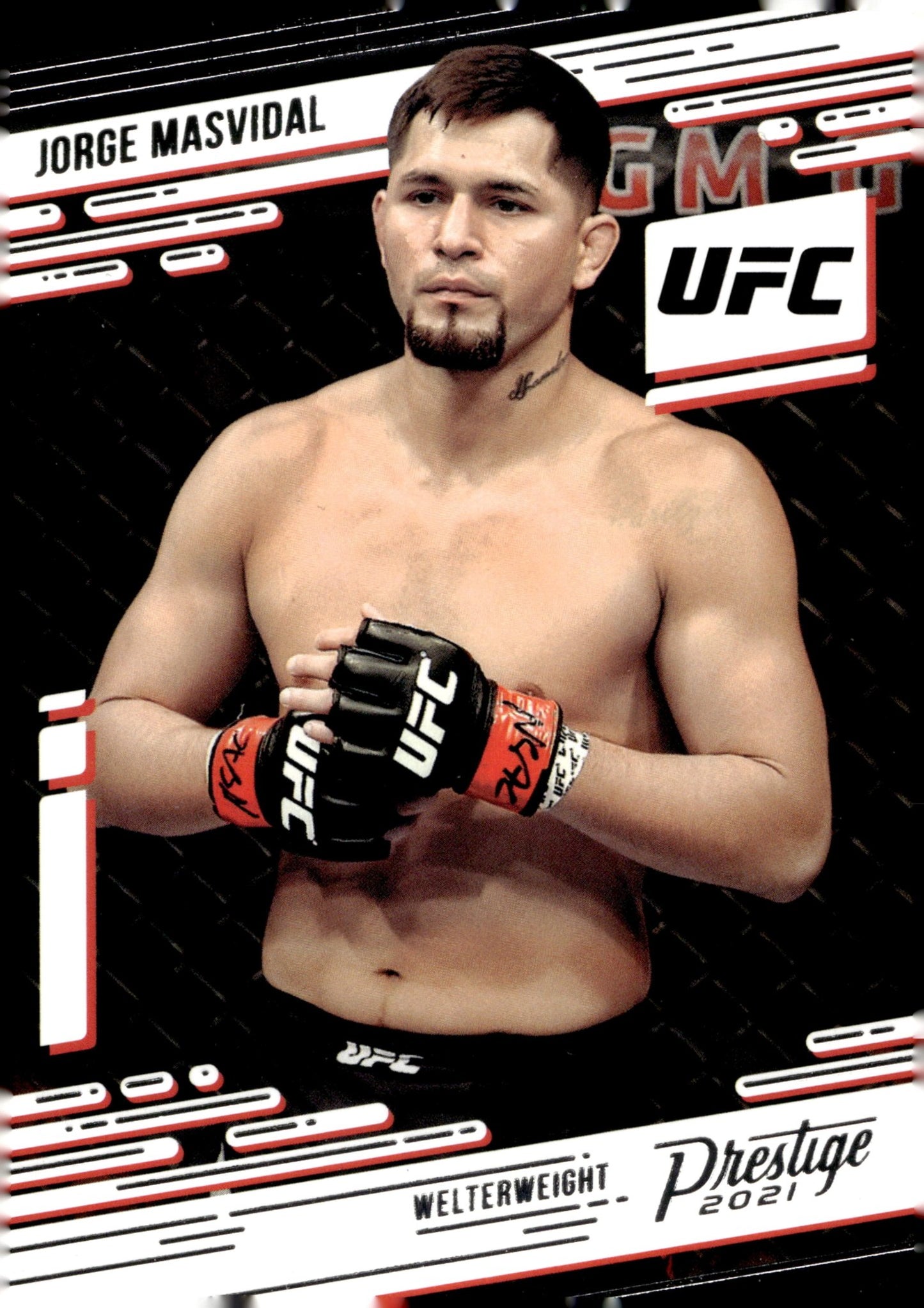 Jorge Masvidal 2021 Panini Chronicles Prestige #76 - Collector Store LLC