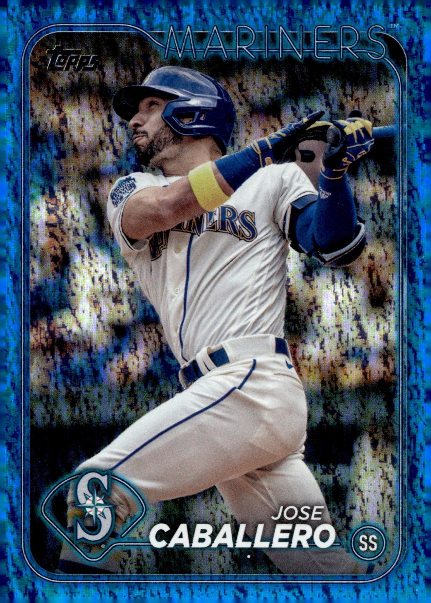 Jose Caballero 2024 Topps Series 2 Blue Foilboard 523/999 495 - Collector Store LLC