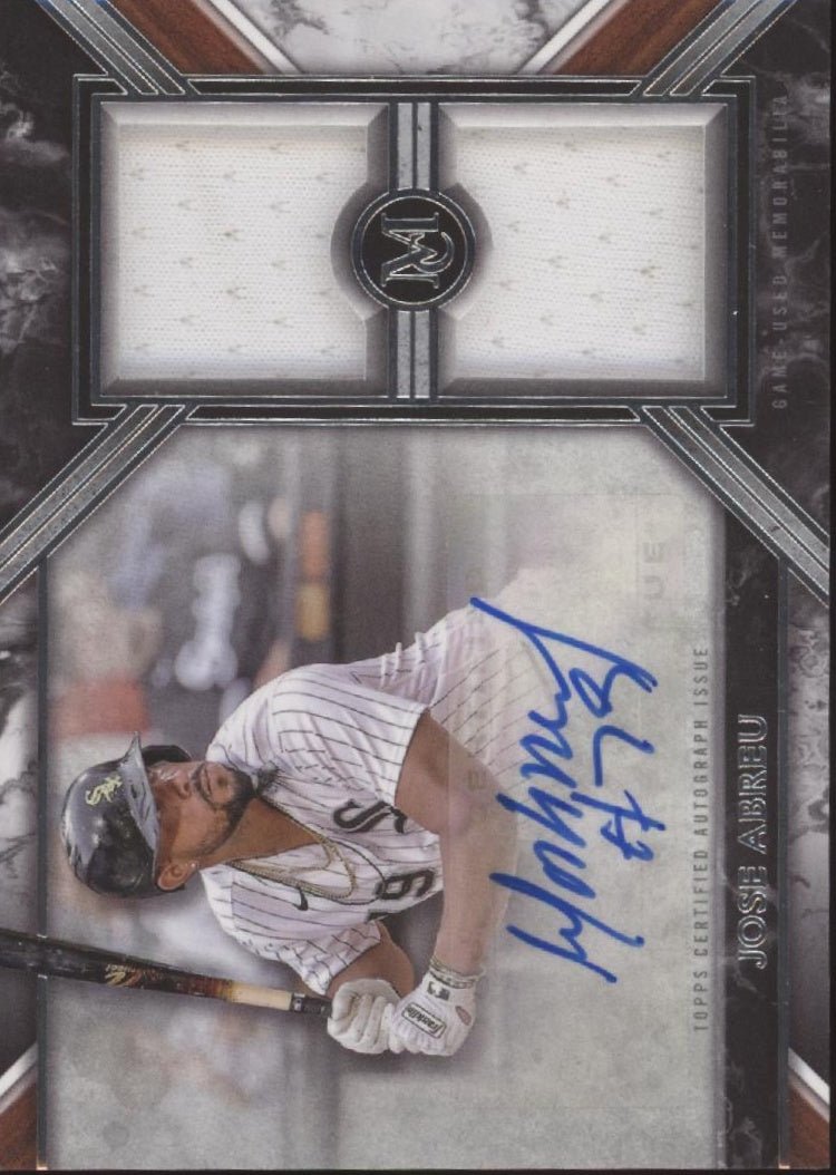 Josh Abreu 2022 Topps Museum Collection Dual Swatch Auto 100/199 SWDRA - JAB - Collector Store LLC