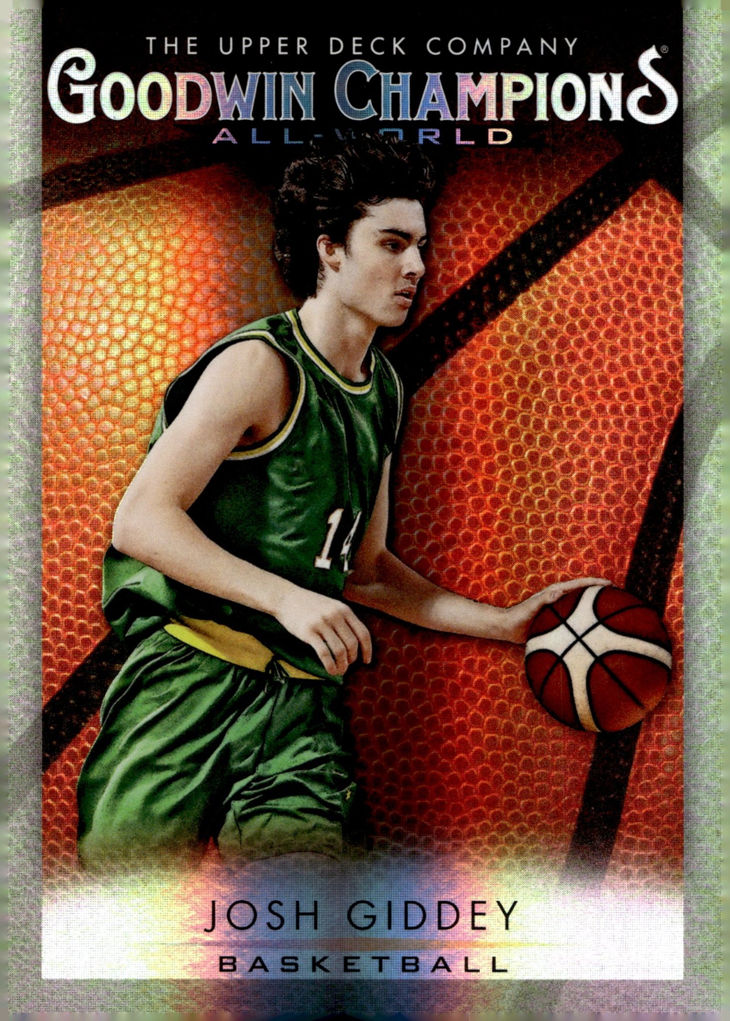 Josh Giddey 2021 Upper Deck Goodwin Champions All World #GB - 14 - Collector Store LLC