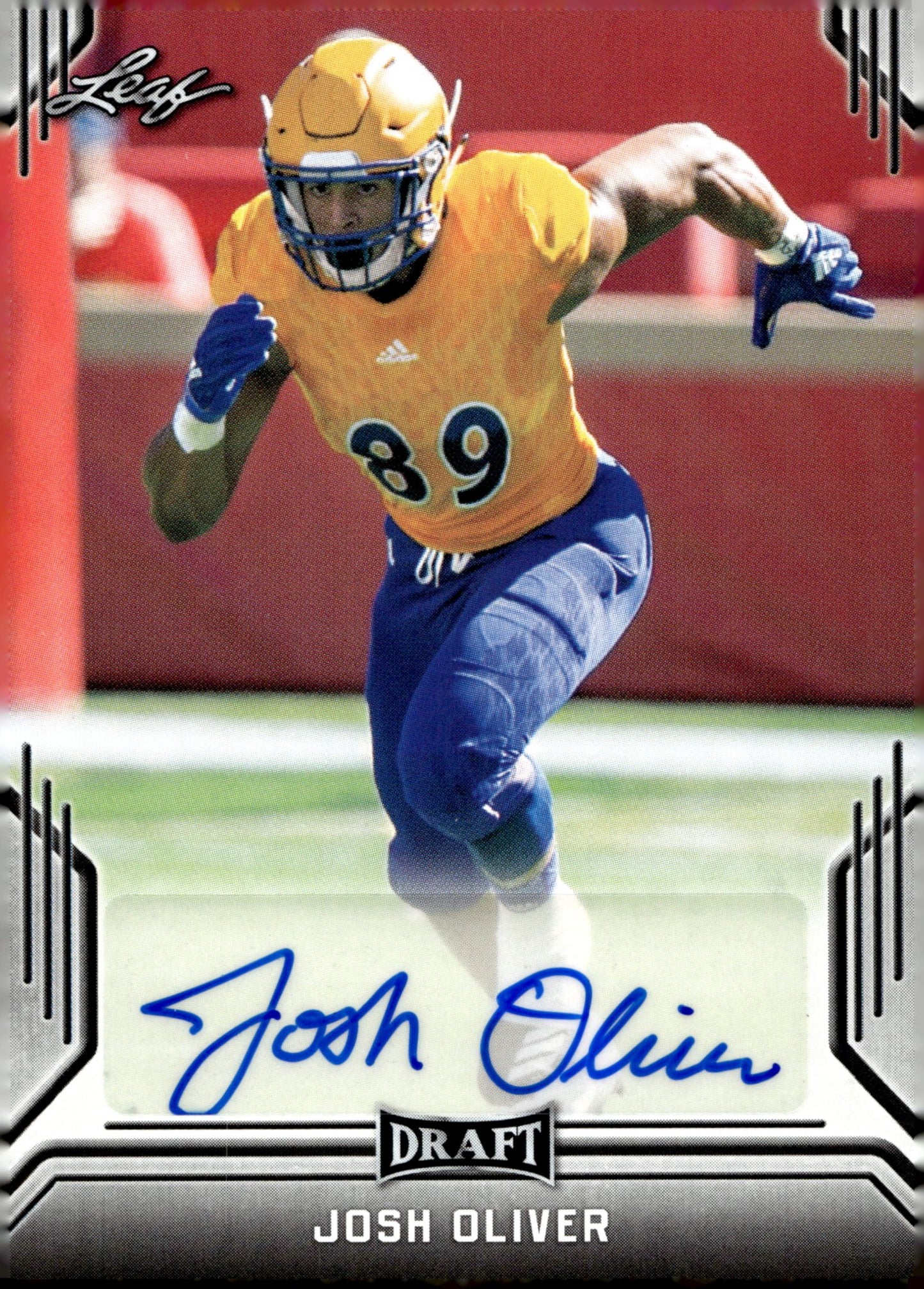 Josh Oliver 2019 Leaf Draft Auto #BA - JO1 - Collector Store LLC