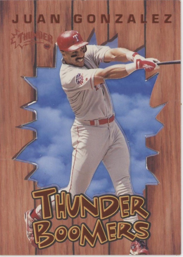 Juan Gonzalez 1998 Circa Thunder Boomers #5 - Collector Store LLC