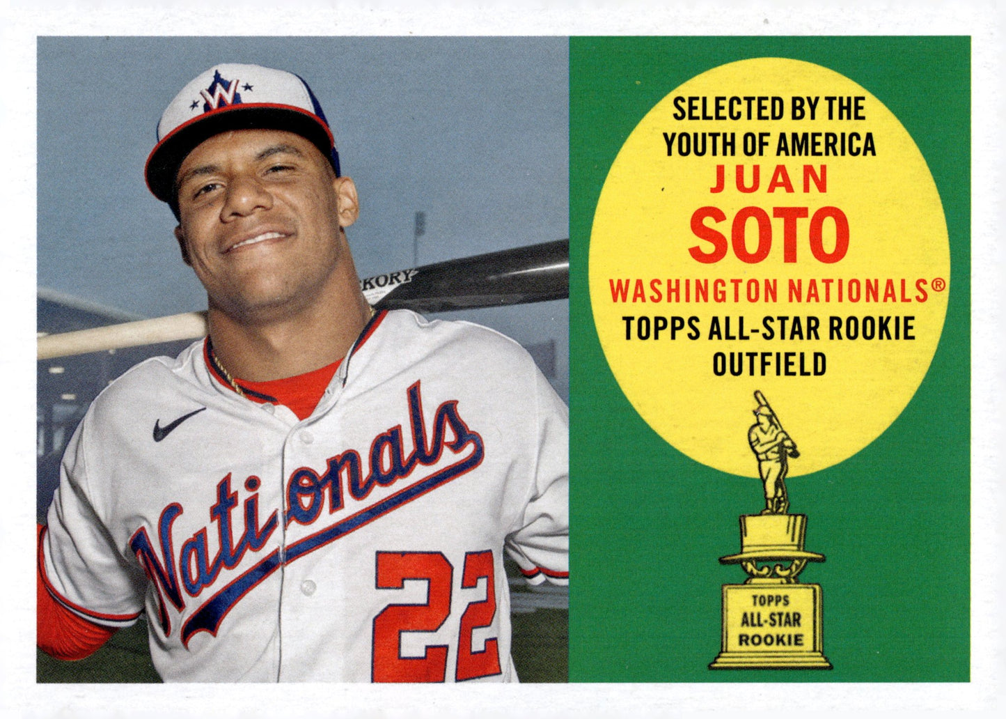 Juan Soto 2020 Topps Heritage 60AR - JS - Collector Store LLC
