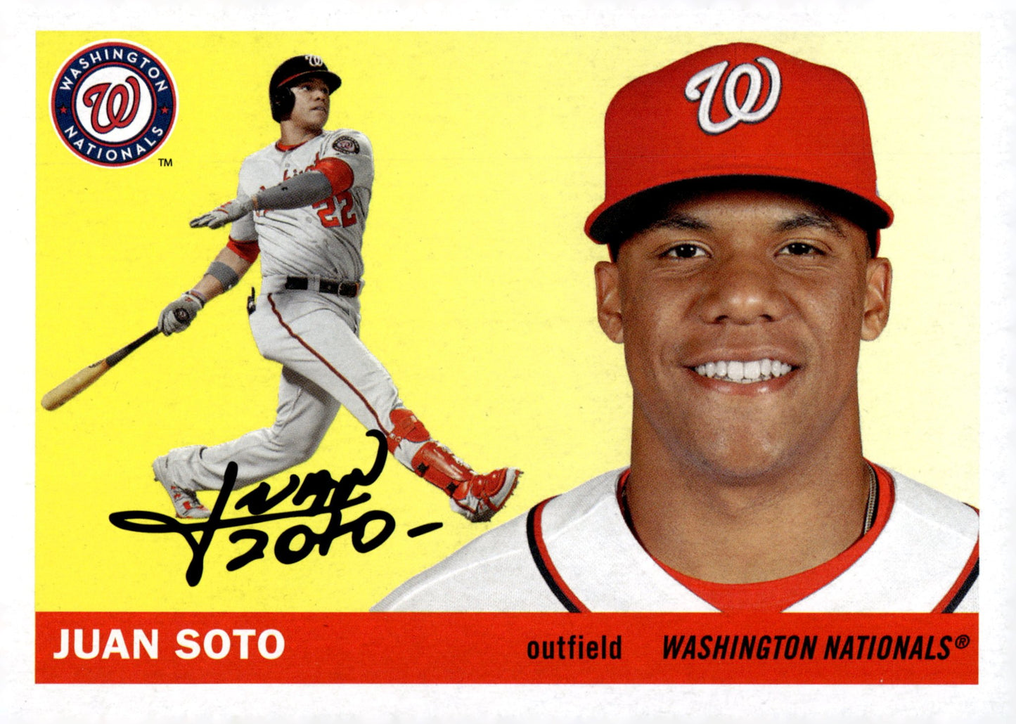 Juan Soto 2020 Topps Heritage #87 - Collector Store LLC