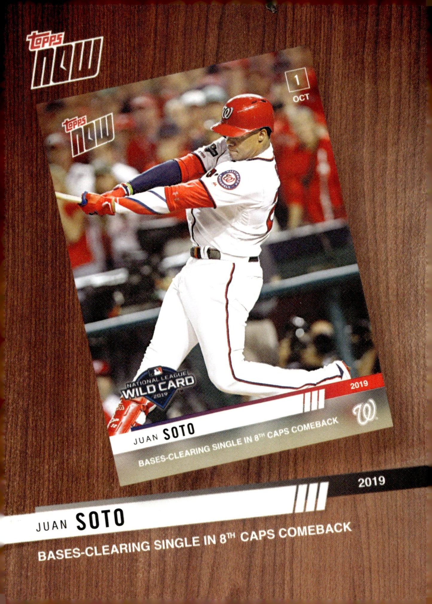 Juan Soto 2020 Topps Now Wild Card BTN - 3 - Collector Store LLC