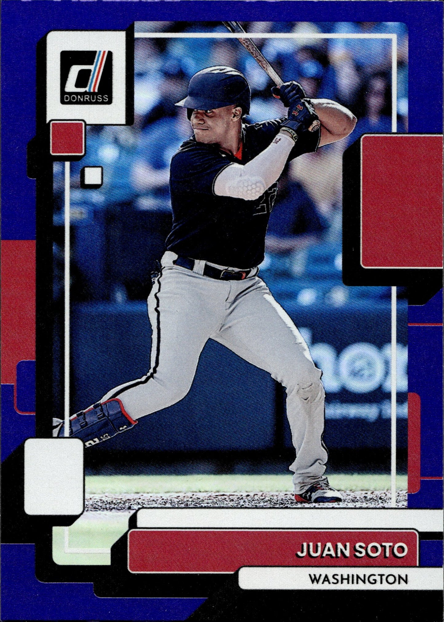 Juan Soto 2022 Panini Donruss Image Variation Purple Foil #225 - Collector Store LLC