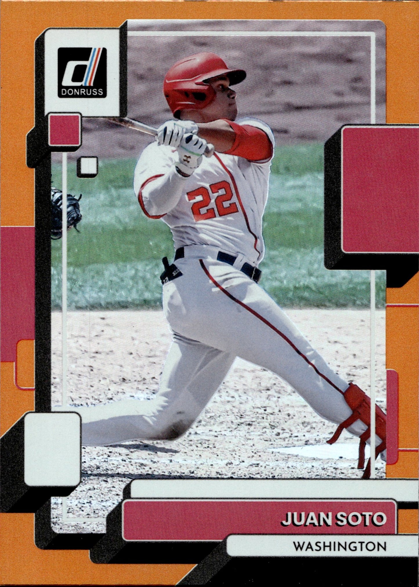 Juan Soto 2022 Panini Donruss Orange Foil #225 - Collector Store LLC