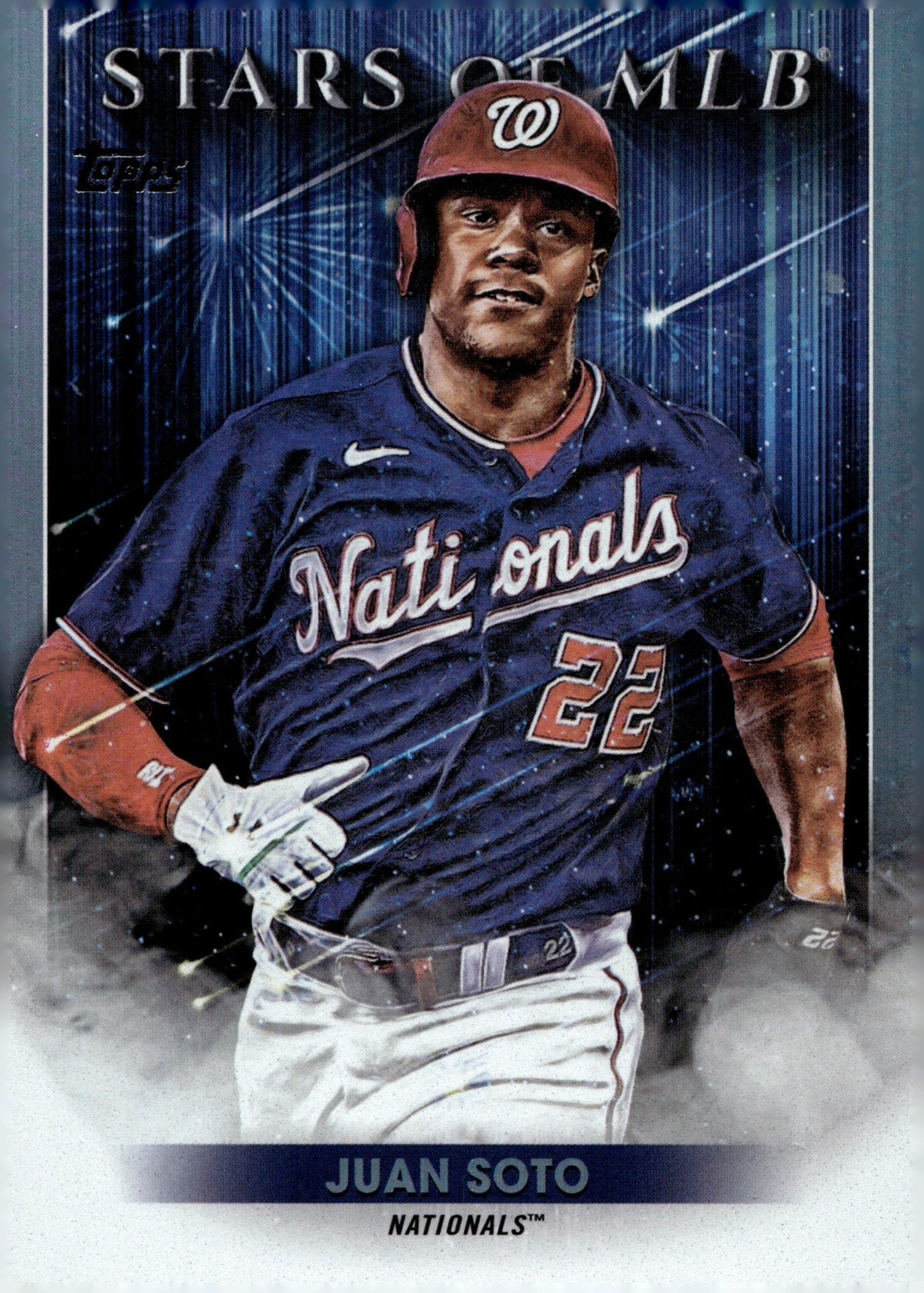 Juan Soto 2022 Topps Series 1 Stars of MLB Foil #SMLB - 23 - Collector Store LLC
