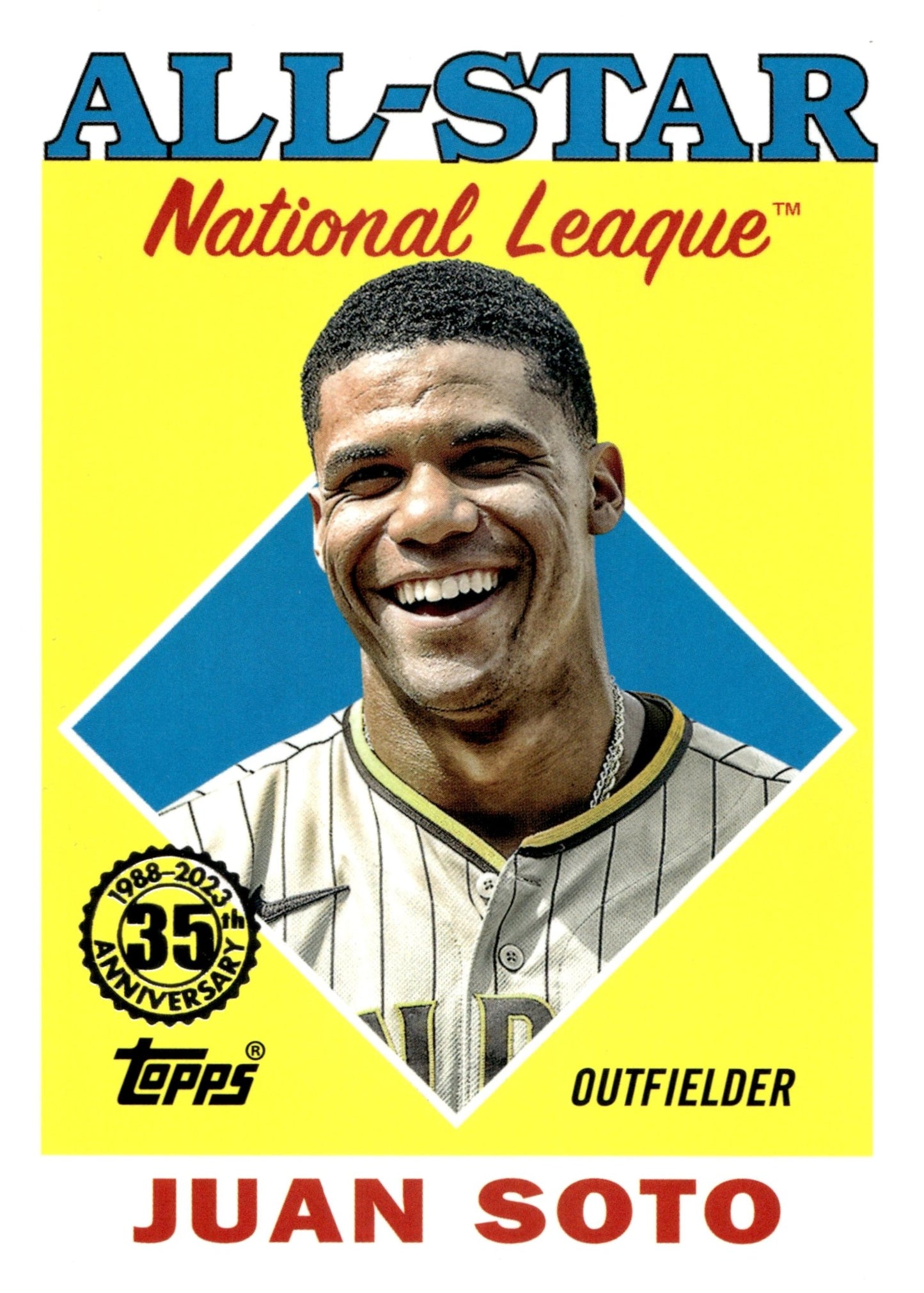 Juan Soto 2023 Topps 35th Anniversary All Stars National League 88AS - 36 - Collector Store LLC