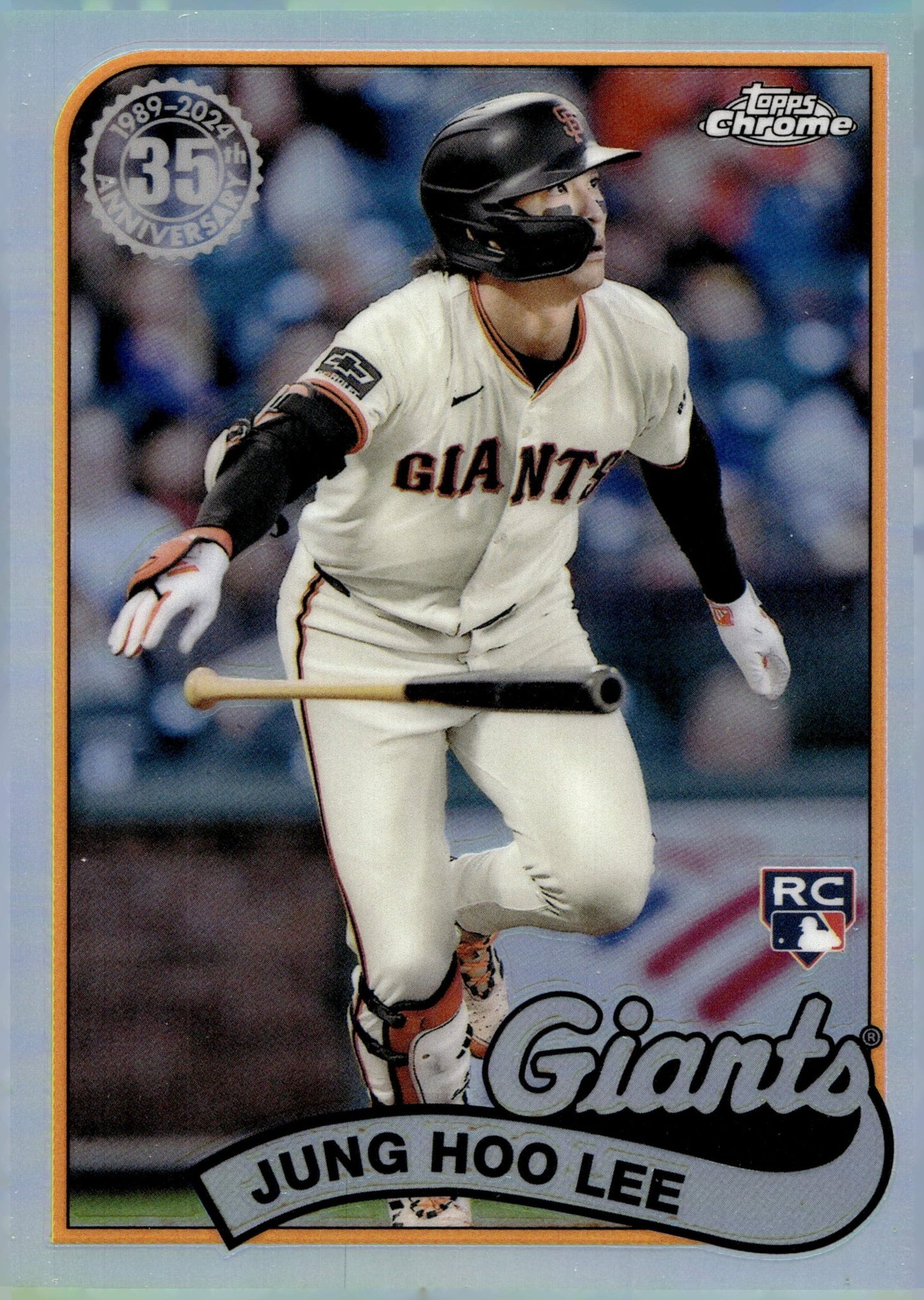 Jung Hoo Lee 2024 Topps Chrome 35th Anniversary Refractor RC #89CU - 6 #1 - Collector Store LLC