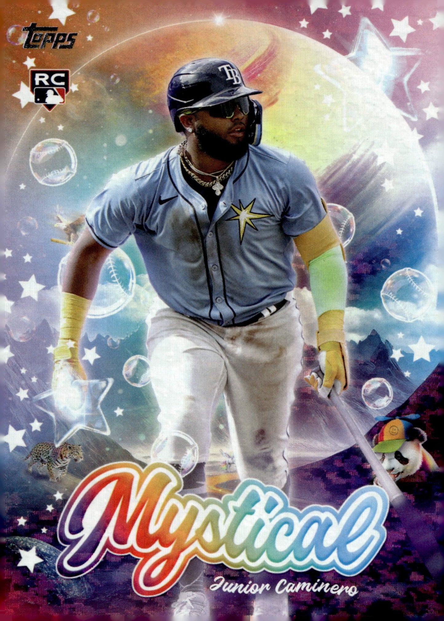 Junior Caminero 2024 Topps Update Series Mystical RC #MYS - 12 #1 - Collector Store LLC
