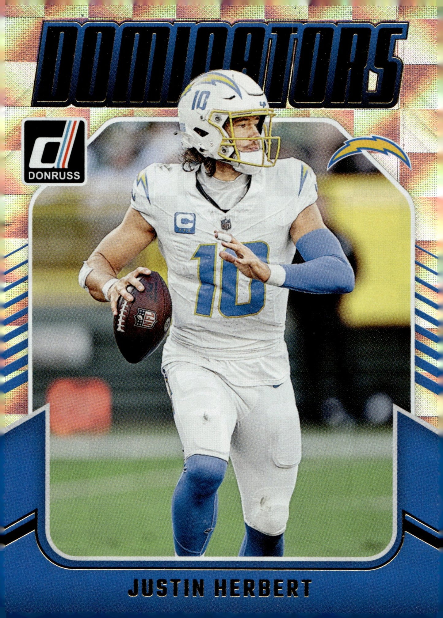 Justin Herbert 2024 Panini Donruss Dominators #6 - Collector Store LLC