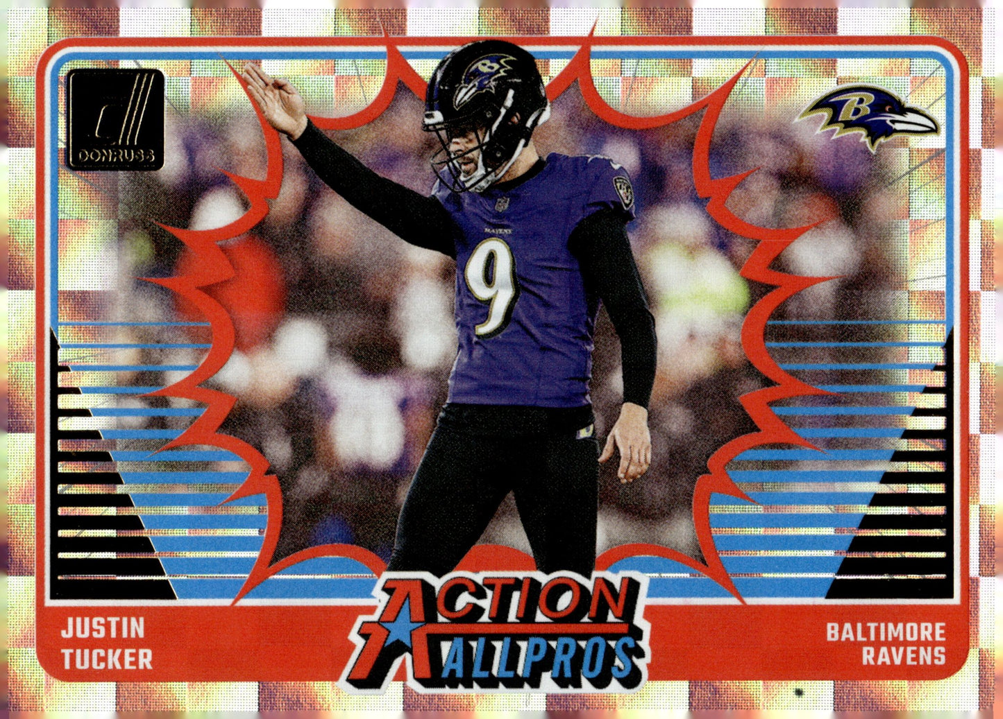 Justin Tucker 2024 Panini Donruss Action All Pros #9 #2 - Collector Store LLC