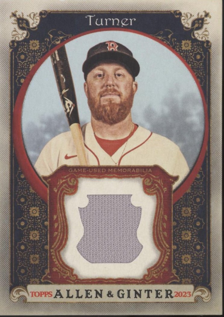 Justin Turner 2023 Topps Allen & Ginter Swatch #AGRB - JT - Collector Store LLC