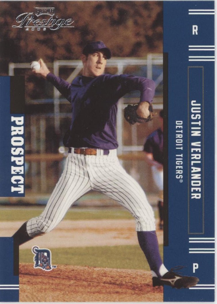 Justin Verlander 2005 Playoff Prestige Prospect 151 - Collector Store LLC