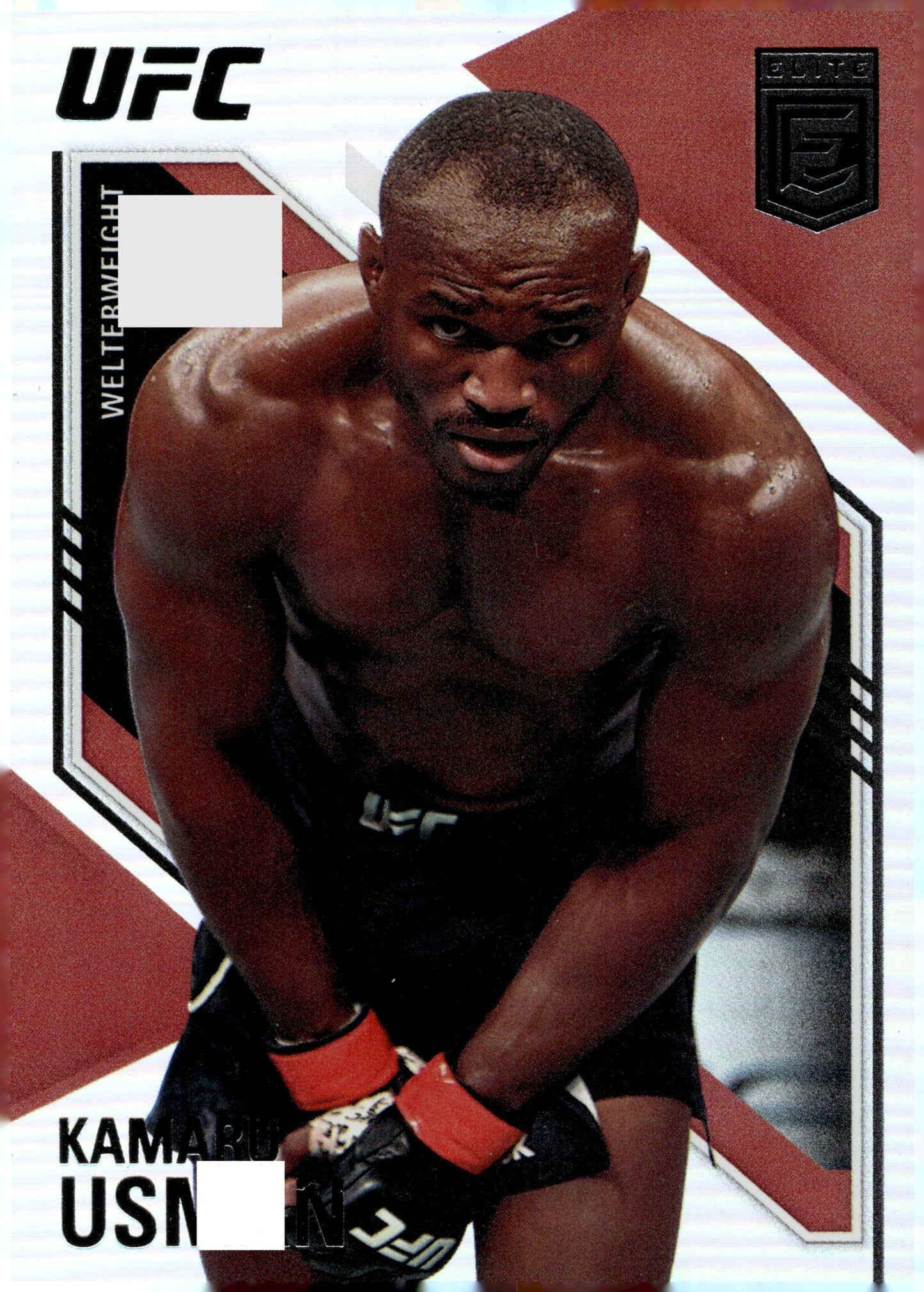 Kamaru Usman 2021 Panini Chronicles Elite Holo #144 - Collector Store LLC