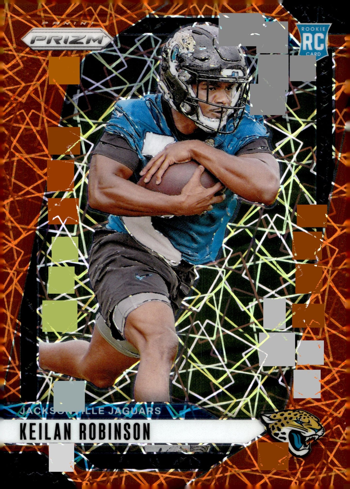 Keilan Robinson 2024 Panini Prizm Orange Lazer Prizm #361 - Collector Store LLC