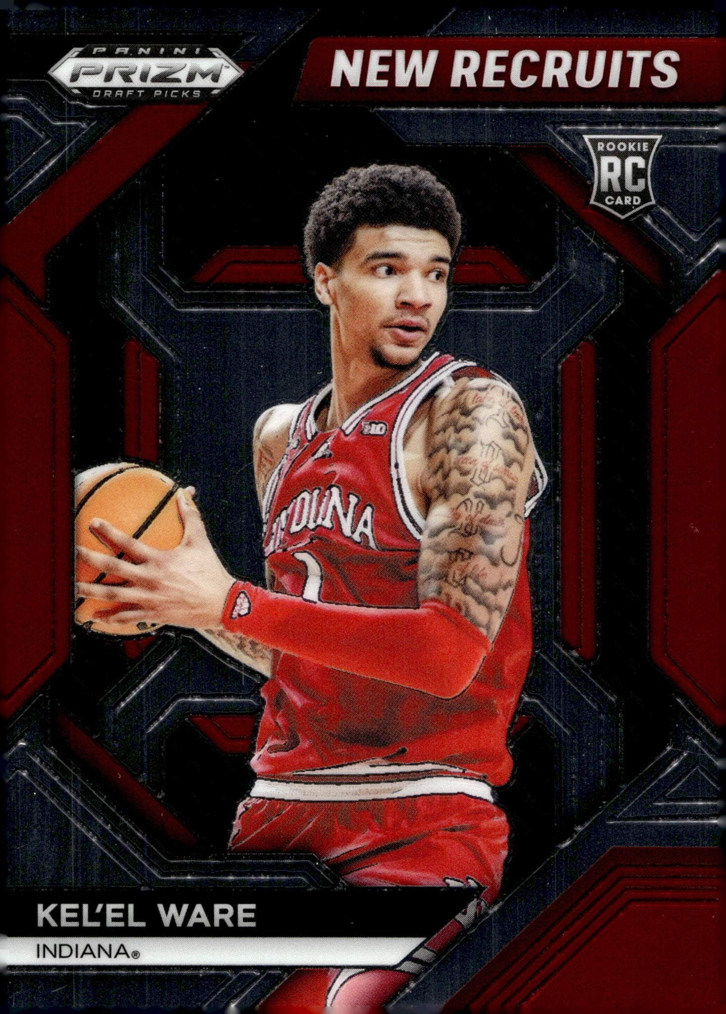 Kel'el Ware 2024 Panini Prizm Draft Picks New Recruits RC #11 - Collector Store LLC