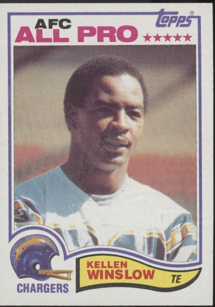 Kellen Winslow 1982 Topps #241 San Diego Chargers - Collector Store LLC