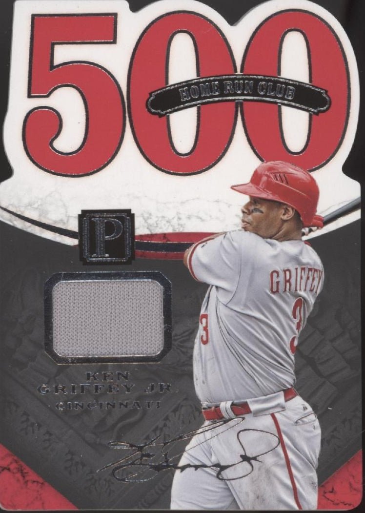 Ken Griffey Jr. 2016 Panini Pantheon 500 Home Run Club Swatch 154/199 #5 - Collector Store LLC