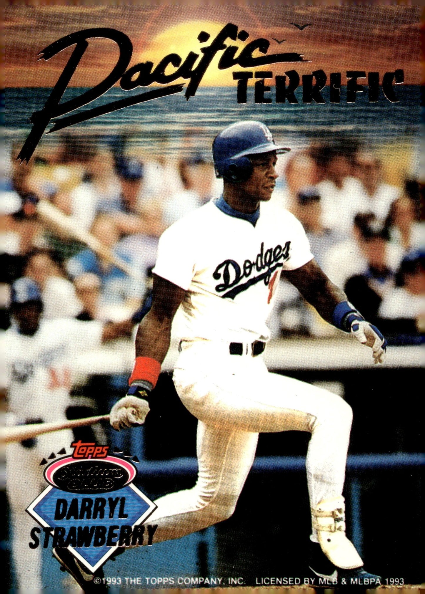 Ken Griffey Jr. / Darryl Strawberry 1993 Topps Stadium Club Pacific Terrific - Collector Store LLC