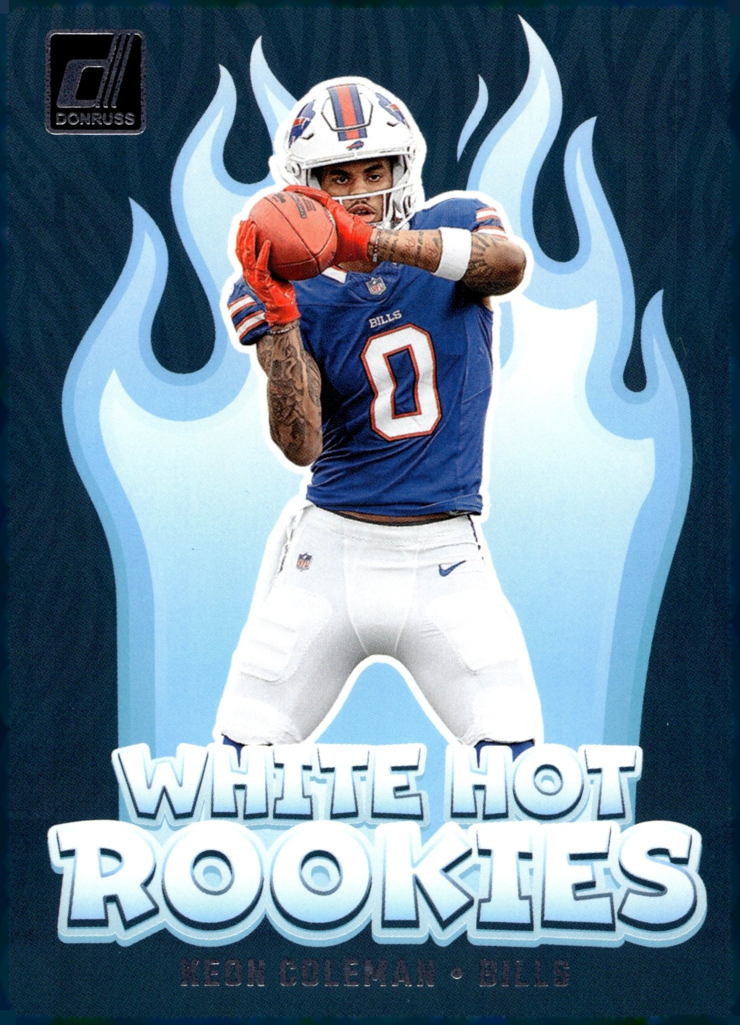Keon Coleman 2024 Panini Donruss White Hot Rookies RC #WH4 - Collector Store LLC