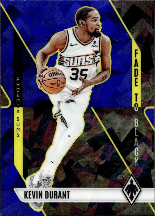 Kevin Durant 2023 - 24 Panini Phoenix Blue Ice Refractor #13 - Collector Store LLC