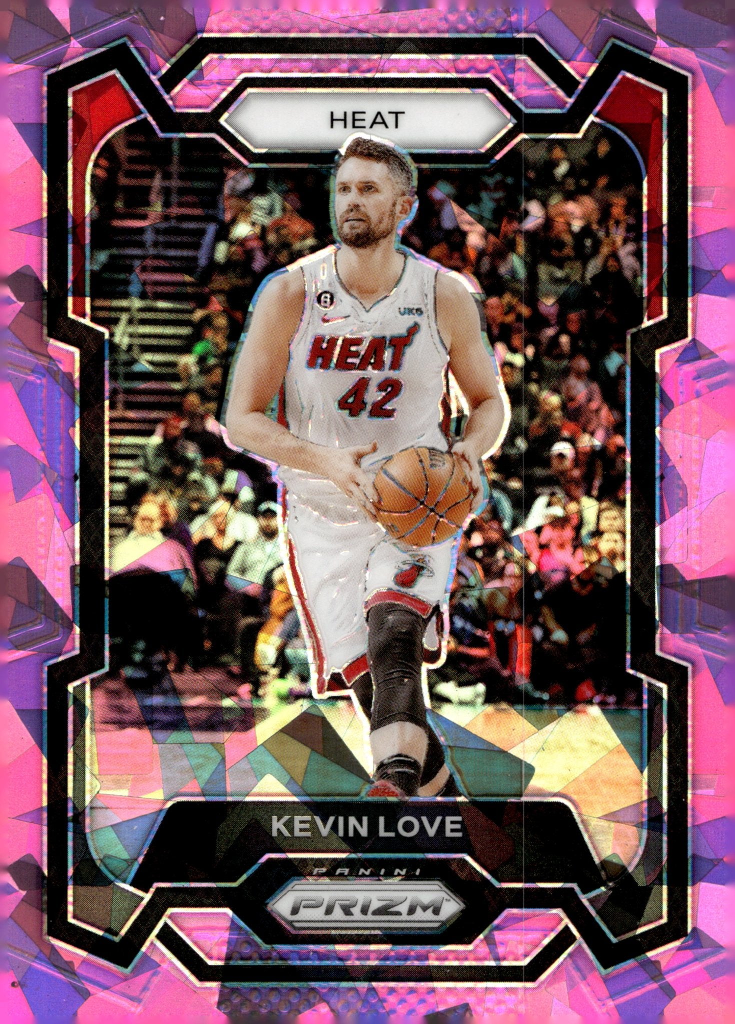Kevin Love 2023 - 24 Panini Prizm Pink Ice Prizm #47 - Collector Store LLC