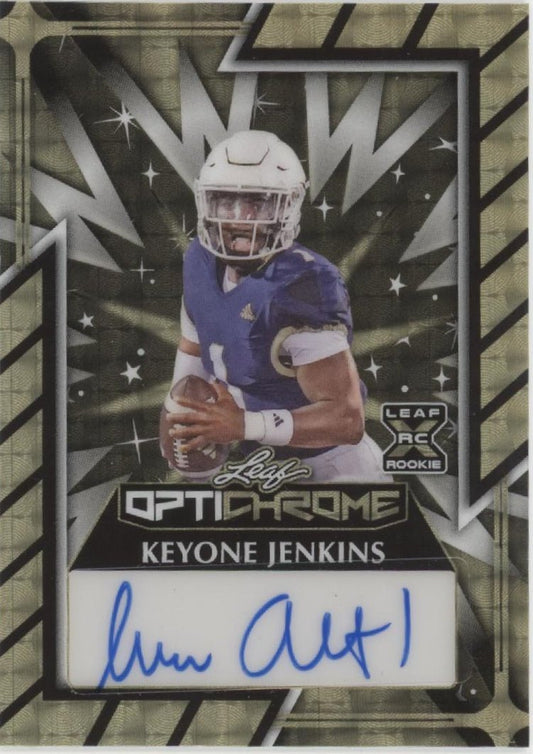 Keyone Jenkins 2024 Leaf Optichrome RC Auto 1/1 O - KJ2 - Collector Store LLC