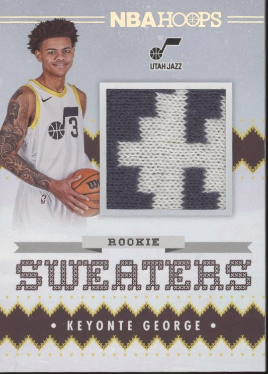 Keyonte George 2023 - 24 Panini Hoops Sweaters Swatch RC #RSW - KYG - Collector Store LLC