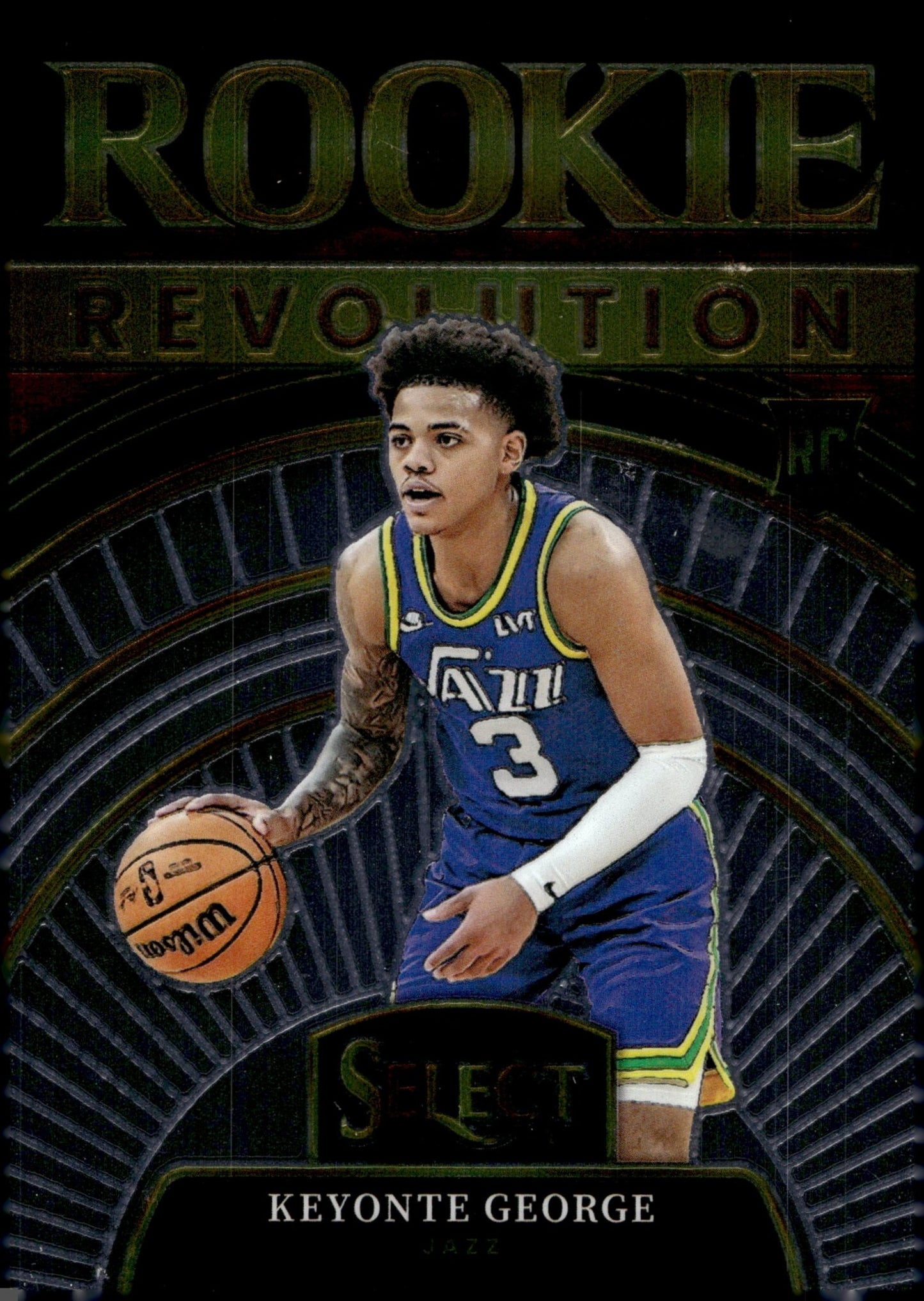 Keyonte George 2023 - 24 Panini Select Rookie Revolution RC #2 - Collector Store LLC