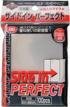 KMC Perfect Barrier Side In Standard Sized Sleeves 100 Ct. - Clear KMC Perfect Barrier Side In Standard Sized Sleeves 100 Ct. - Clear