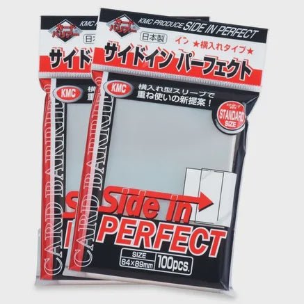 KMC Perfect Fit Side Load Card Sleeves 100 Ct. Clear KMC Perfect Fit Side Load Card Sleeves 100 Ct. Clear